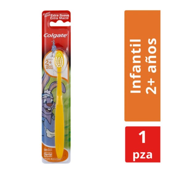 CEPILLO NIÑOS  COLGATE 2+ EXTRA SUAVE X 1