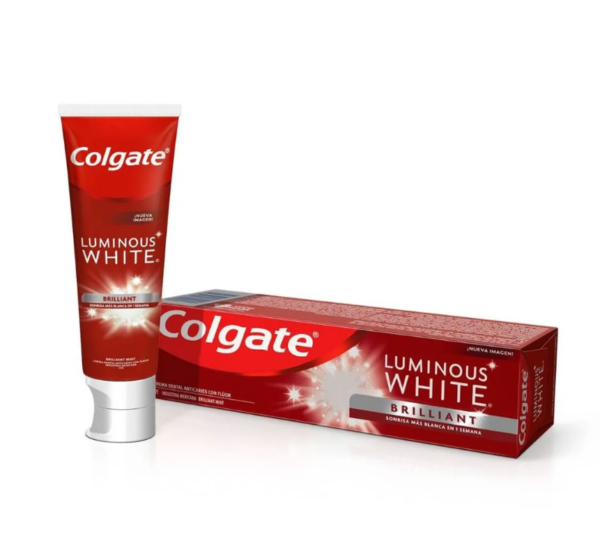 COLGATE LUMINOUS WHITE X 125 ML