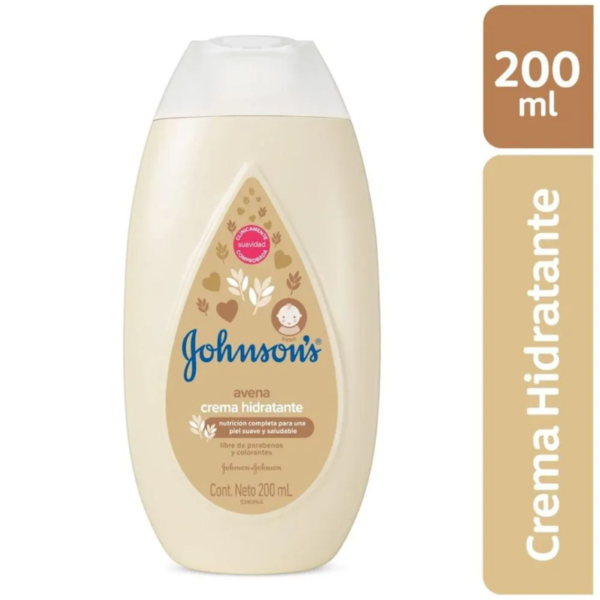 JOHNSON BABY CREMA HIDRATANTE AVENA X 200 ML