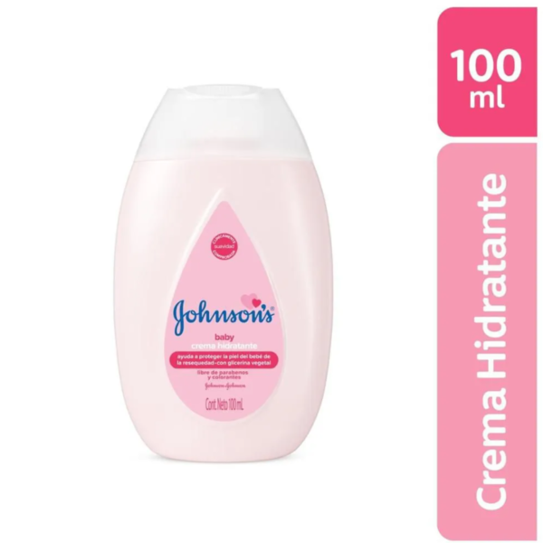 CREMA HIDRATANTE JOHNSON BABY X 100 ML