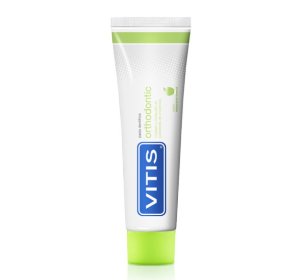 VITIS CREMA ORTHODONTIC SABOR MANZANA X 100 ML - Imagen 2