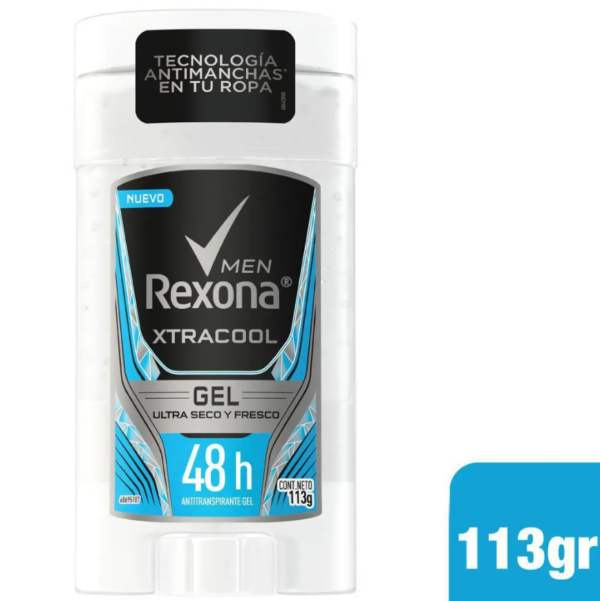 DESODORANTE REXONA XTRACOOL GEL 48 HORA S X 113 G