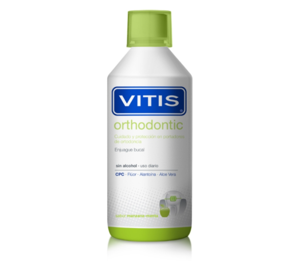 VITIS ENJUAGUE ORTHODONTIC SIN/ALCOHOL X 500ML