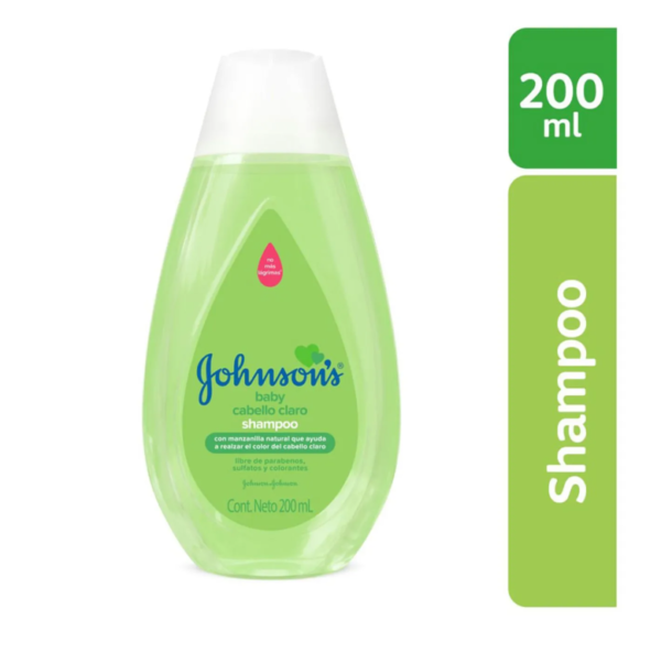 SHAMPOO JOHNSONS BABY CABELLO CLARO X 200 ML