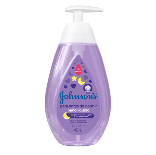 JOHNSONS BABY BAÑO LIQUIDO ANTES DE DORMIR X 400 ML