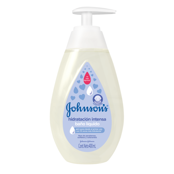 JOHNSONS BABY BAÑO LIQUIDO HIDRATACION INTENSA X  400  ML