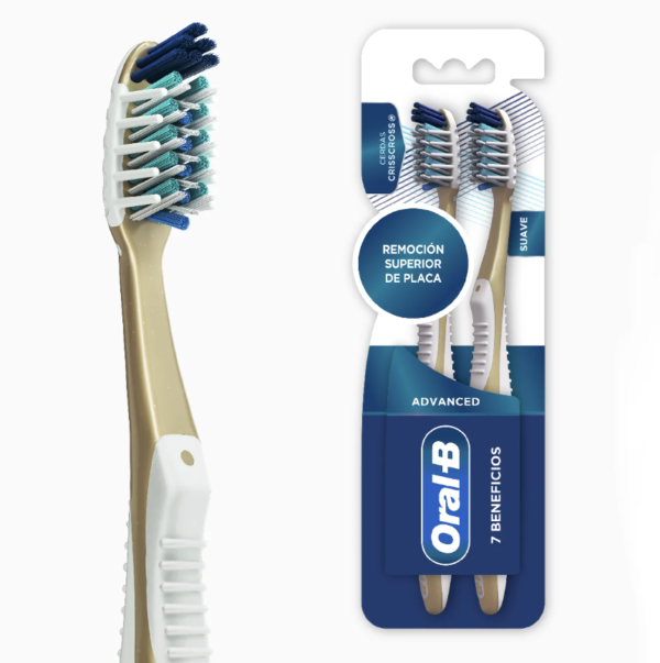 CEPILLO ORAL B 7 BENEFICIOS 2 X 1