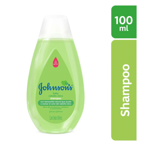 SHAMPOO JOHNSONS BABY CABELLO CLARO X 100 ML