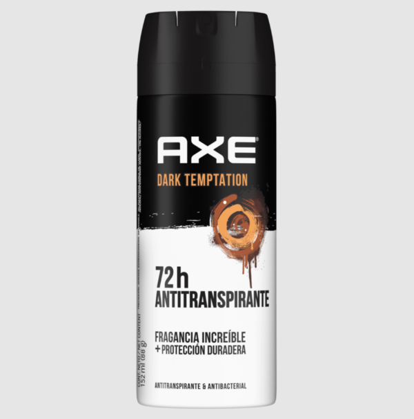 DESODORANTE AXE DARK TEMPTATION SECO SPRAY X 152 ML