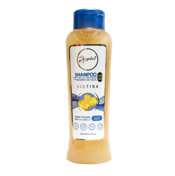 SHAMPOO ANYELUZ GUSANO DE SEDA X 500 ML